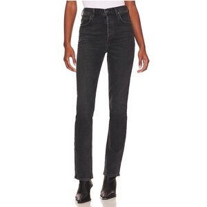 Agolde Freya High Rise Slim (Stretch) in Hush